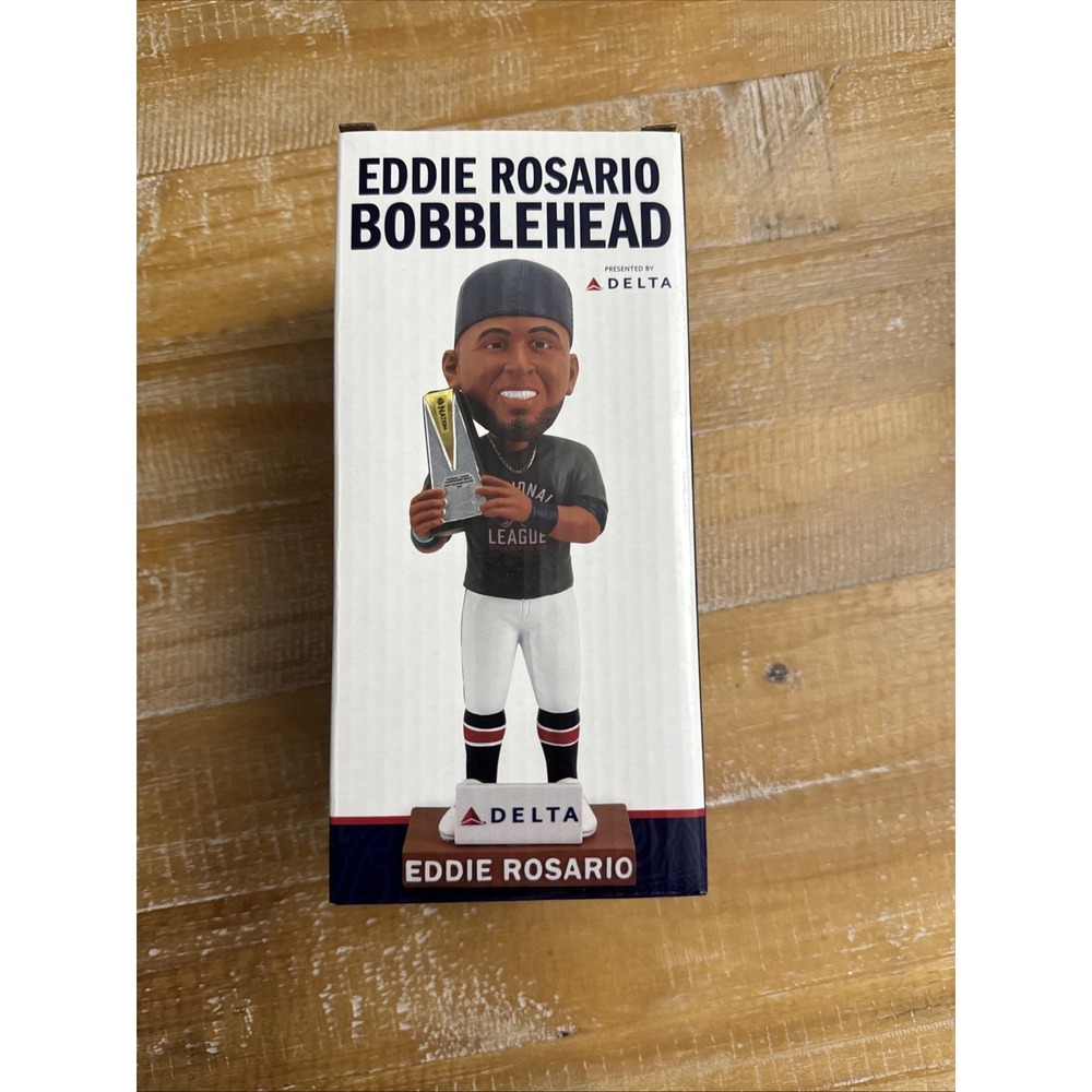 Delta Eddie Rosario Atlanta Braves NLCS MVP 2021 Playoffs Bobblehead